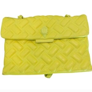 Kurt Geiger Yellow Quilted Bag